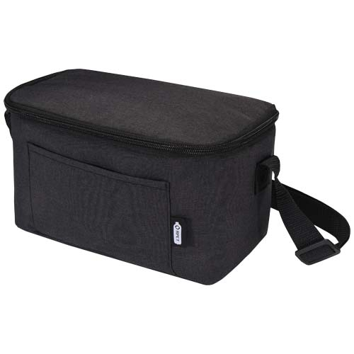 Sac isotherme publicitaire 6 canettes rPET GRS Tundra Heather Charcoal